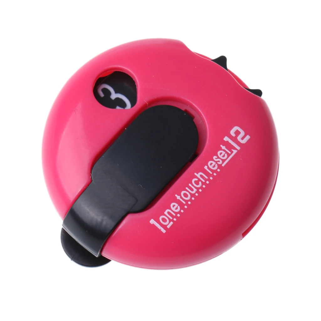 Mini Outdoor Golf Score Counter Scorekeeper Scoring Tool Clip for Men?s Glove or Bag