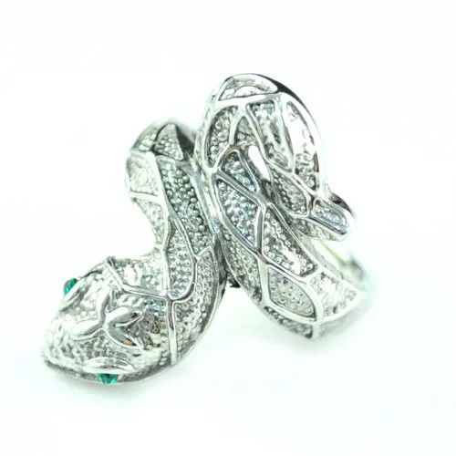 free shipping, alloy snake shape vivid finger rings,high end fashion jewelry, rn-493