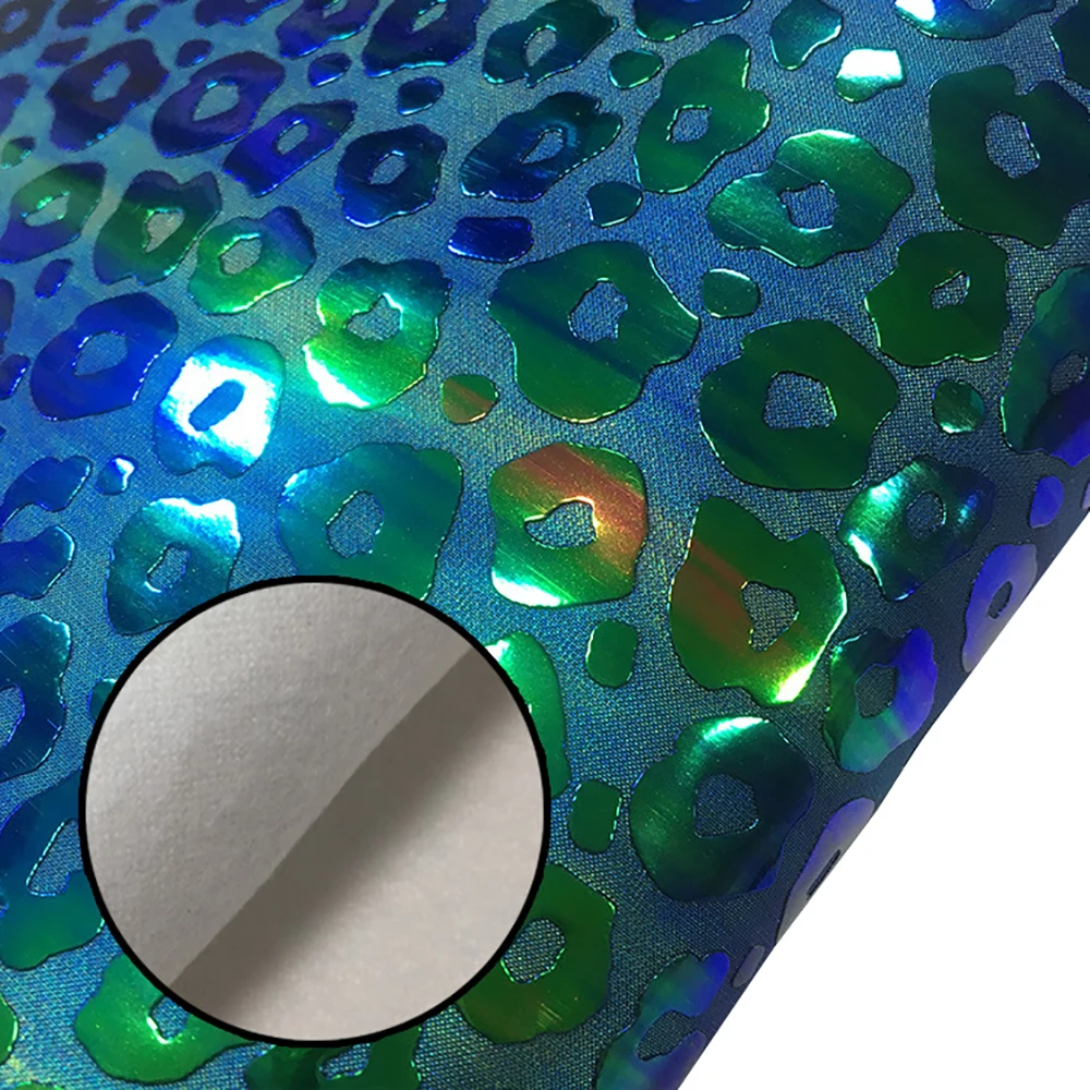 Lychee Life A4 красочный лазер искусственная кожа под леопарда ткань высокого качества Синтетическая кожа материал для шитья самодельный