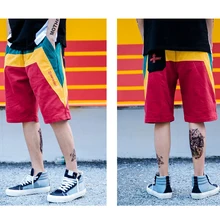 Для Мужчин's Повседневное Спортивные шорты одежда для серфинга, Пляжная, Мужские шорты для купания, уличный стиль хип-хопа, шорты для подростков и маленьких мальчиков, свободный крой