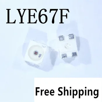 

100pcs X LYE67F 3528 SMD LED Yellow LY E67F 3528 4-foot yellow yellow car light Free Shipping