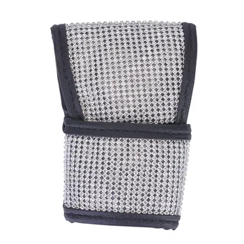 

Pu Leather Auto Car Shift Knob Cover Gear Shift Collars with Bling Bling Diamonds Decor Parking Cover Stick