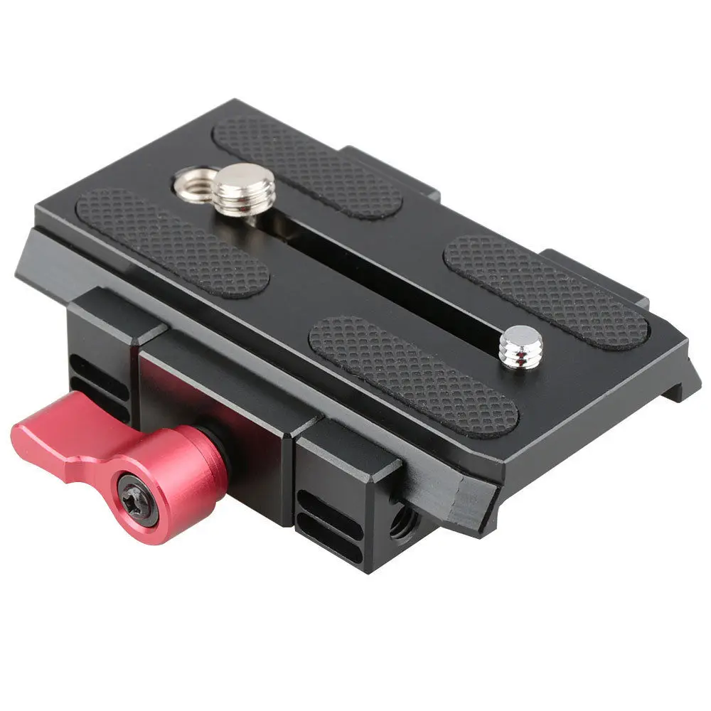 CAMVATE Quick Release Baseplate Mount For DSLR Follow Focus Rig Kit