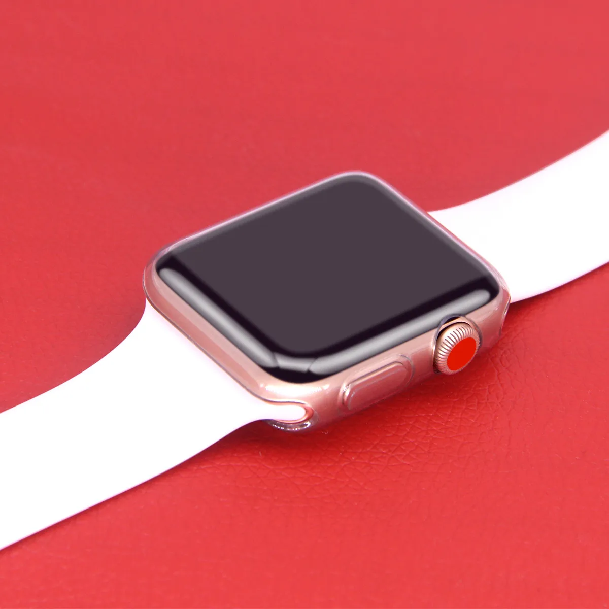 Transparent Ultra Thin Soft TPU Protective Cover for Apple Watch Case Series 3 Series 2 42mm 38mm Full Protect Cover Strap Transparent Ultra Thin Soft TPU Protective Cover for Apple Watch Case Series 3 Series 2 42mm 38mm Full Protect Cover Strap