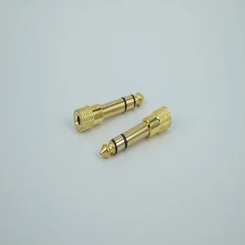

Jack 6.5 6.35mm Male Plug to 3.5mm Female Connector Headphone Amplifier Audio Adapter Microphone AUX 6.3 3.5 mm Converter
