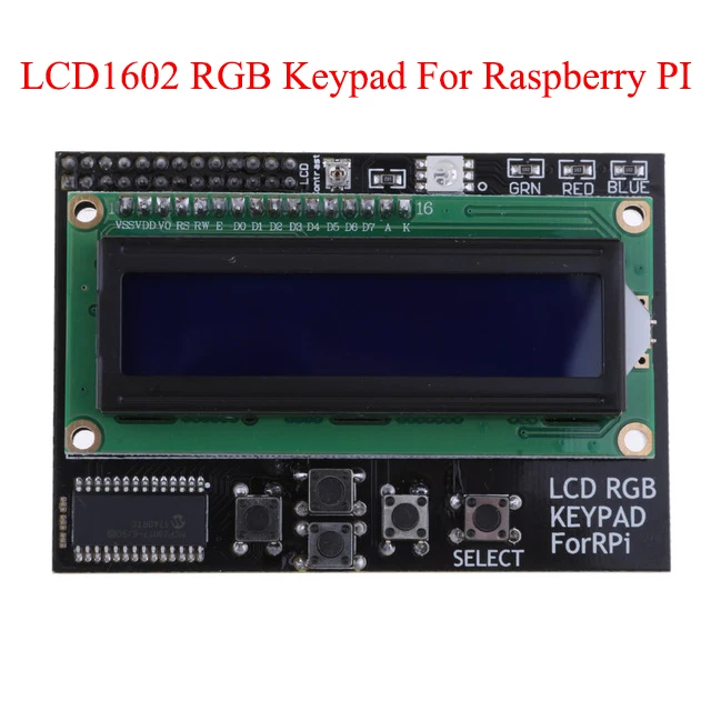 LCD1602 синий желтый и зеленый цвета серая подсветка IIC/I2C RGB клавиатура Щит LCD2002 LCD2004 для arduino raspberry pi