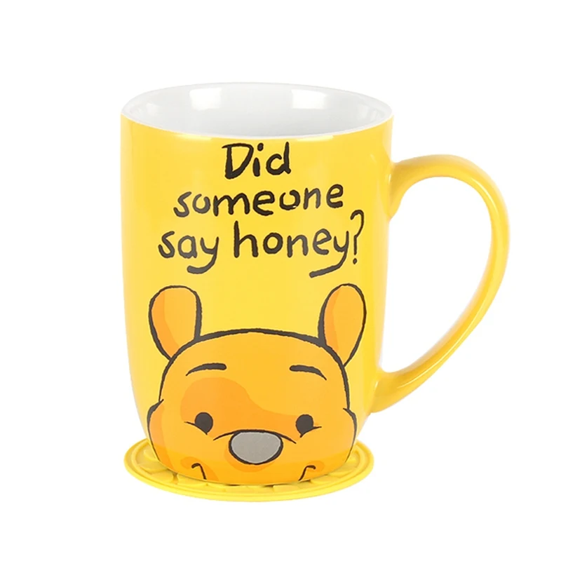 1 шт 500 мл Микки и Минни керамическая кофейная кружка с кошачьими ушками фигурка медведя молоко чашки Посуда для напитков день рождения подарки на Рождество - Цвет: bear cup