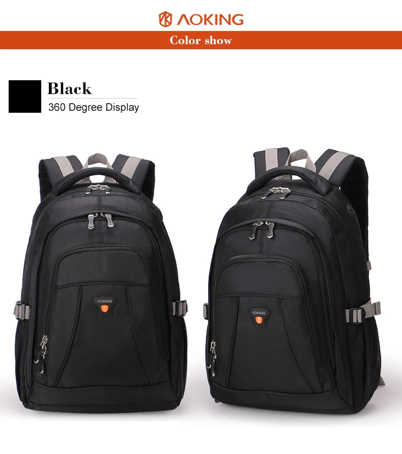 Aoking колледж унисекс рюкзак с воздушной подушкой дышащие водонепроницаемые дорожные рюкзаки 15 дюймов ноутбук бизнес рюкзак Mochila