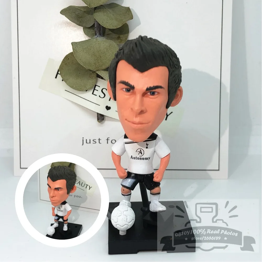 Soccerwe фигурки кукол спортивный игрок 3 # BALE (TH) 2018 подвижные соединения полимерная