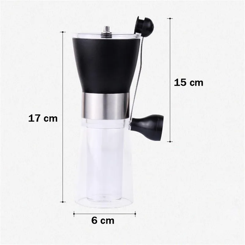 MICCK دليل طاحونة القهوة Coffeeware خام سيراميك القهوة اليد مطحنة القهوة الفاصوليا الفلفل التوابل مطحنة الحبوب الصلب القهوة صانع