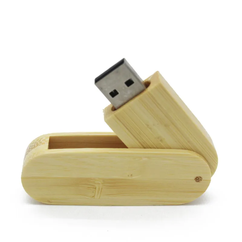 JASTER walnut/maple wood Custom с логотипом, USB 2,0 4GB 8GB 16GB 32GB флеш-накопитель USB stick(5 шт бесплатный логотип - Цвет: Bamboo Usb