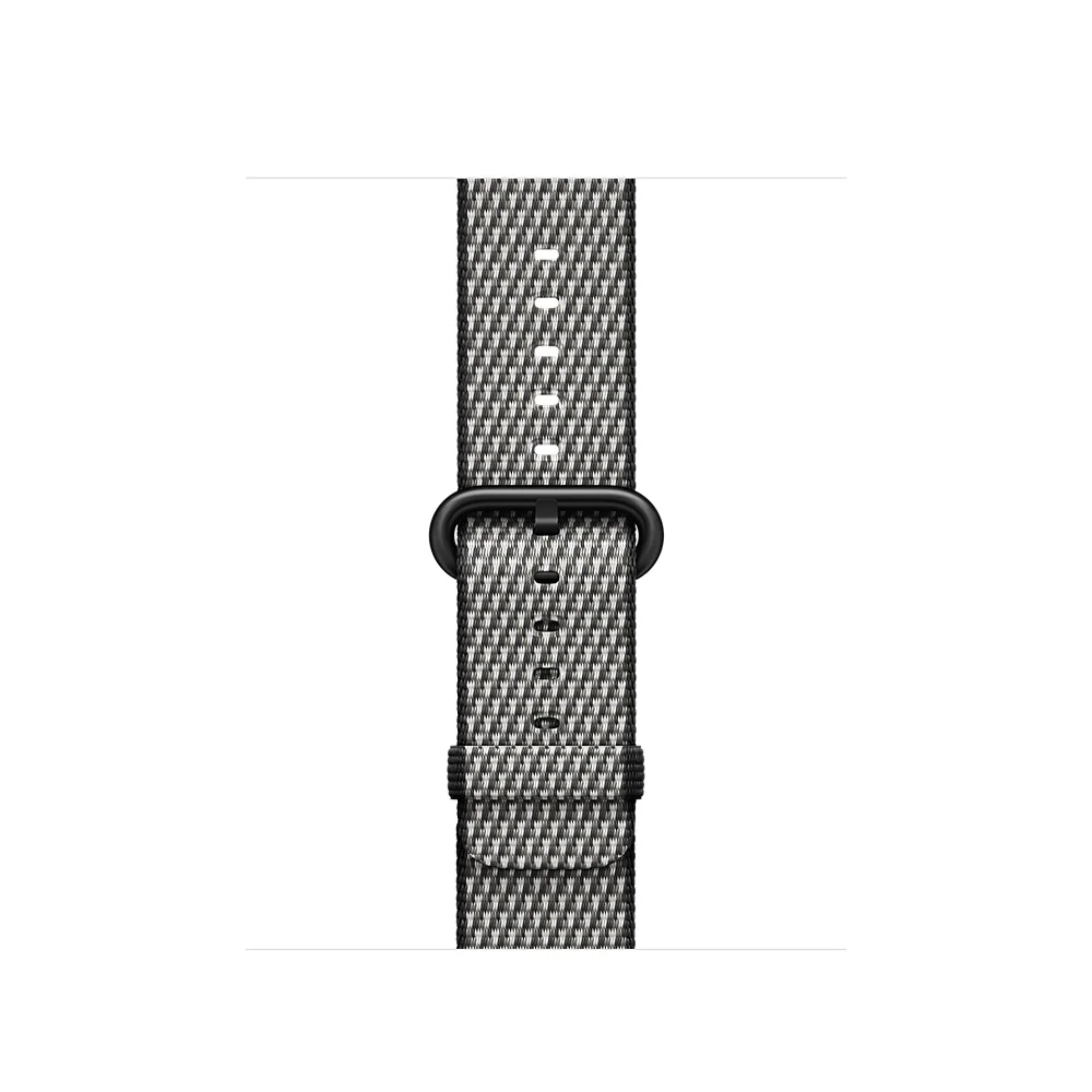 URVOI ремешок для Apple Watch series 5 4 3 2 1 тканая нейлоновая ткань-как на ощупь ремешок для iWatch new pride edition Классическая пряжка - Цвет ремешка: Black Check