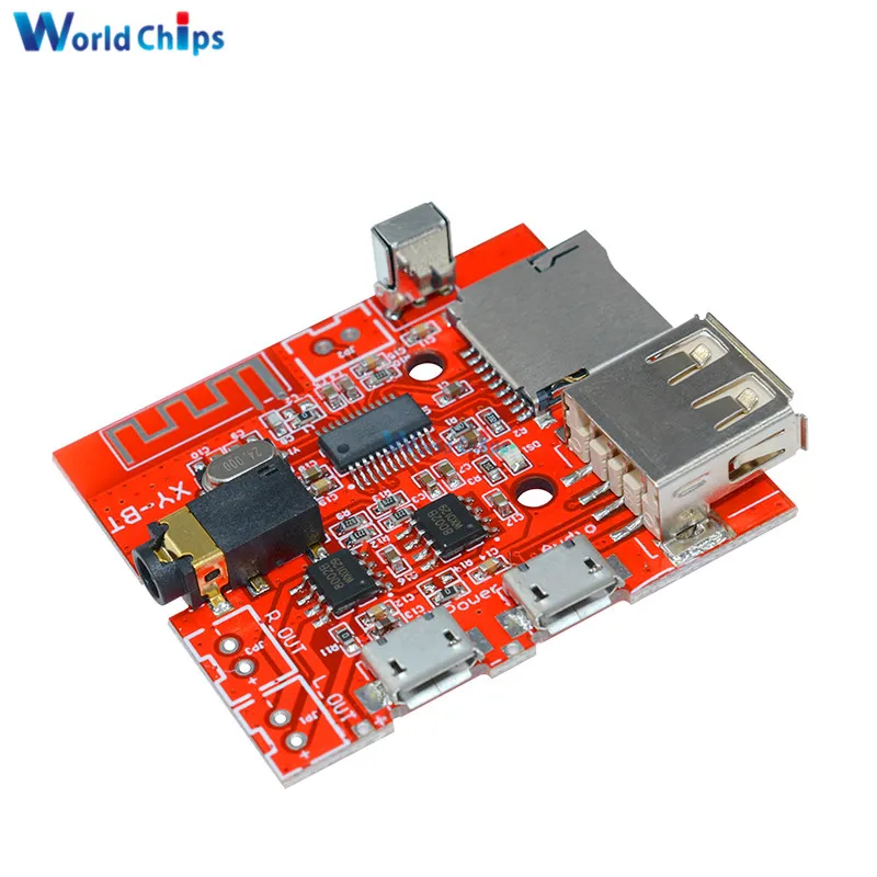 Автомобильная плата декодирования MP3 WAV Bluetooth 4 1 3 Вт усилитель динамика модуль