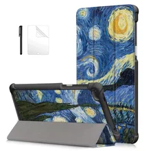 Магнитный Тонкий чехол из искусственной кожи для lenovo Tab 7 tab7 TB-7504x tb-7504f 7 дюймов чехол для планшета для lenovo tab 4 7 чехол для планшета