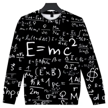 KELUOXIN модные 3D толстовки Harajuku Хип Хоп Эйнштейн Массовая Энергия Формула E = mc^ 2 Толстовка для мужчин и женщин Забавный пуловер Одежда