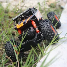 Лучший подарок для мальчика 1/18 2,4 г 4WD четырехколесный привод полноразмерный пульт дистанционного управления внедорожный альпинистский автомобиль RC Bigfoot CarToy подарок