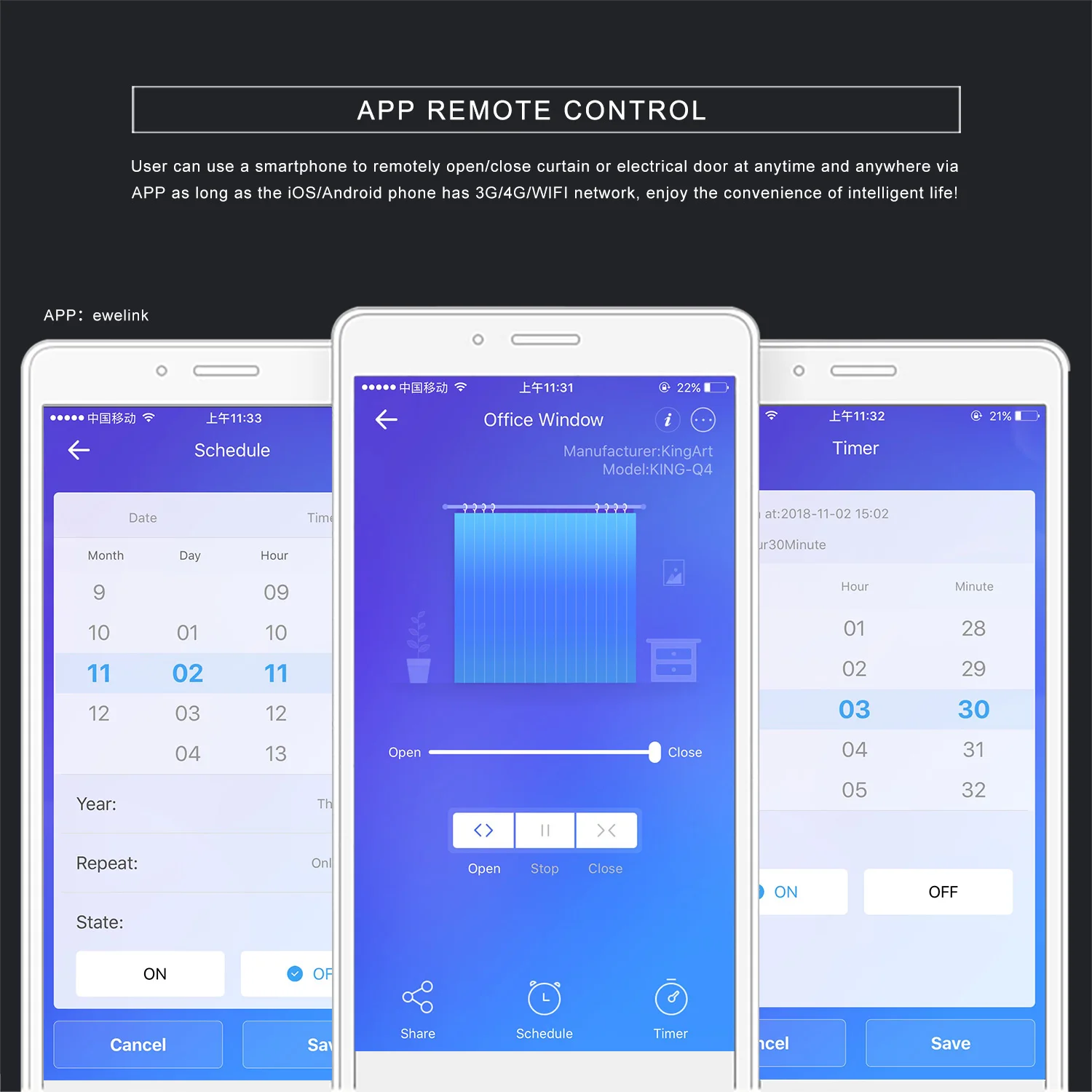 ЕС/Великобритания/США приложение eWeLink Wifi Smart Touch занавес переключатель голосового управления Alexa и Google телефон управление для занавеска с электроприводом