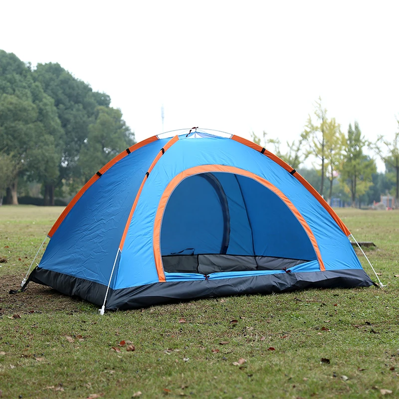 spring outdoor Camping Tent 4 Season 3 4 Person tents Professional camping tent automatic winter