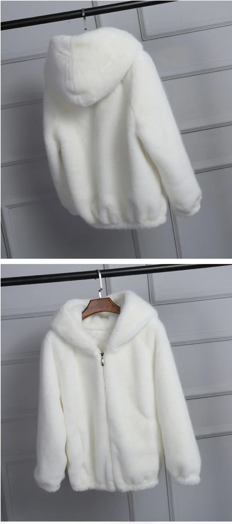 S/6Xl женские большие размеры с капюшоном из искусственного меха короткие куртки для отдыха женские зимние осенние пальто из искусственного меха одежда из искусственного меха K799