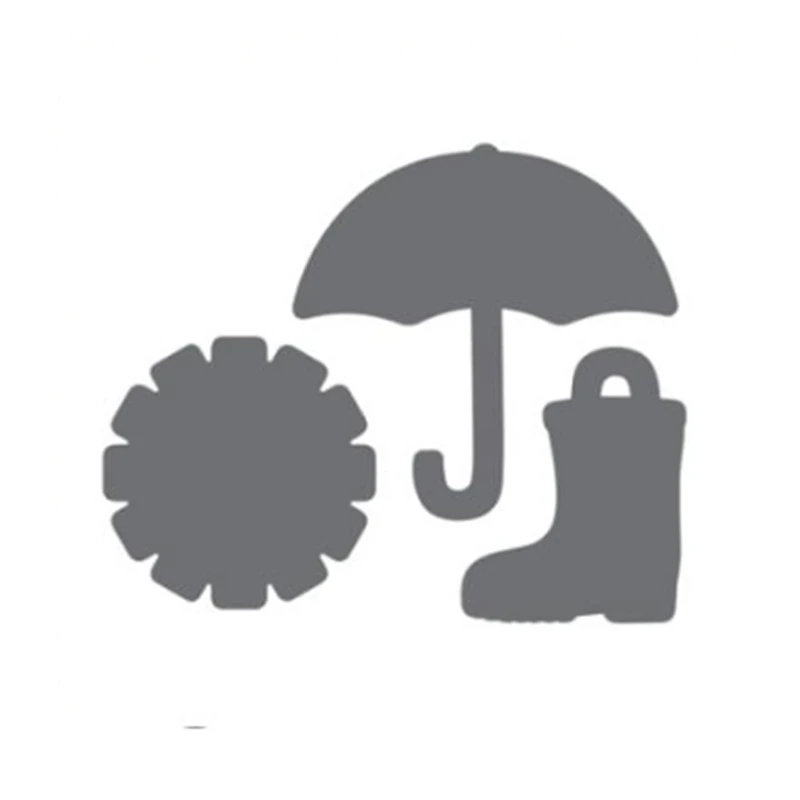 

Naifumodo Metal Cutting Dies Rainy Day New 2019 for Scrapbooking DIY Album Card Making Embossing Paper Stencil Craft Die cut