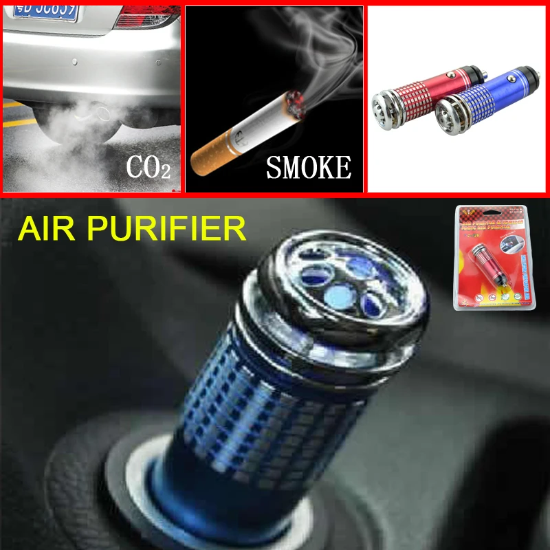 Car Fresh Ionic Purifier For Car Oxygen Bar Ionizer