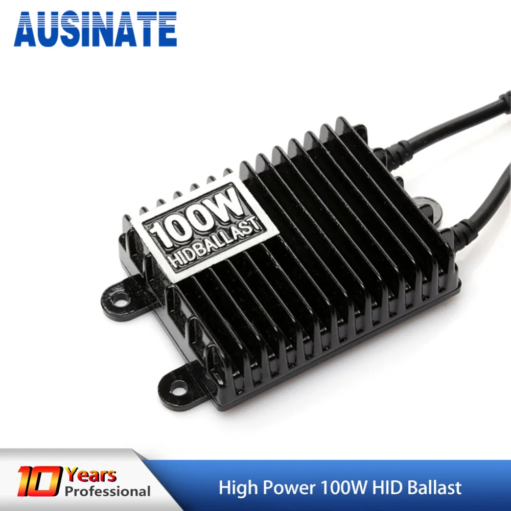 

1Pcs High Power 12V 100W HID Ballast Block Ignition Replacement Xenon Lamp Ballast Headlight Kit H1 H3 H4 H7 H11 9005 9006 Bulb