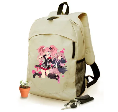 Аниме Danganronpa косплей мультфильм сумка для мужчин и женщин студентов путешествия досуг большой емкости рюкзак