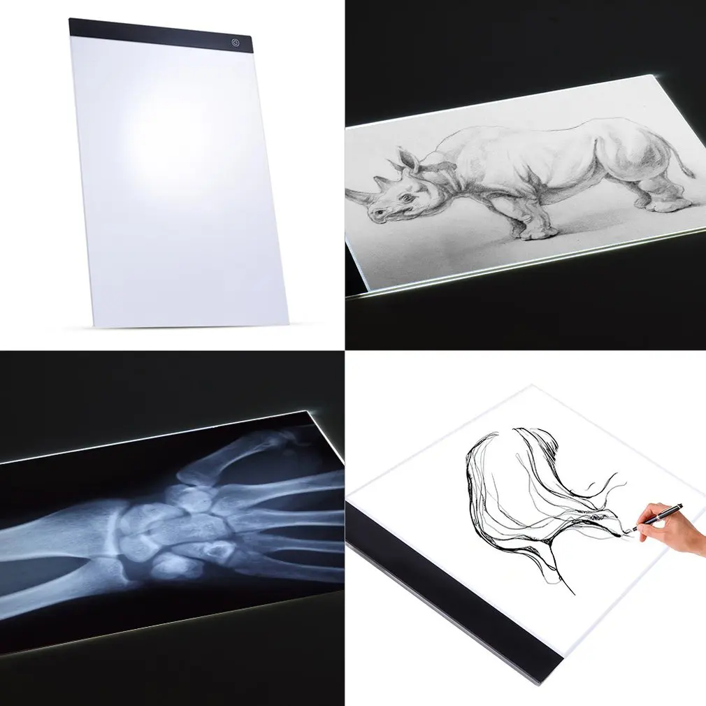 

Graphic Tablet Writing Painting Tracing Board Copy Pads Digital Drawing Tablet Artcraft A3 Copy Table LED Board Fashion Trendcy