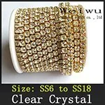 Rhinestone Chain Golden Base mz003