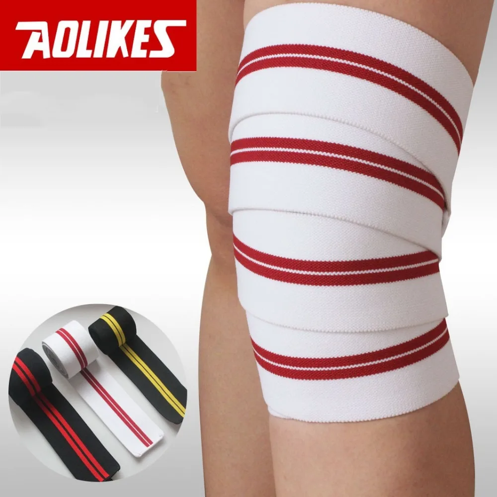 New 2M*7.5CM Powerlifting Elastic Bandage Leg Compression Calf Knee