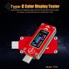 TC64 ЖК-дисплей цветной USB Вольтметр Амперметр Напряжение измеритель тока Тип C мультиметр батарея PD Зарядка банк питания USB Тестер ► Фото 3/6