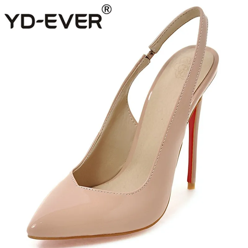 

2018 hot sale stiletto high heels pointed toe shoes women spring autumn buckle wedding party elegant pumps