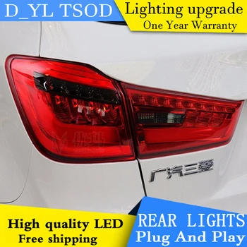 

D_YL Car Styling for Mitsubishi ASX Taillights 2013-2015 ASX LED Tail Lamp Outlander Rear Lamp DRL+Brake+Park+Signal led light