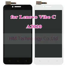 5.0″ Black LCD+TP for Lenovo Vibe C A2020 A2020a40 LCD Display+Touch Screen Digitizer Assembly Replace Part Free Shipping+Tools