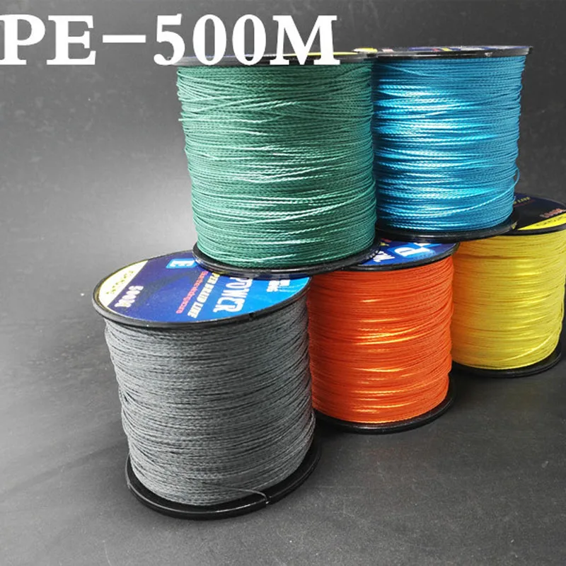 500M Level PE Fluorocarbon Monofilament strands 4 Fishing Line Japan