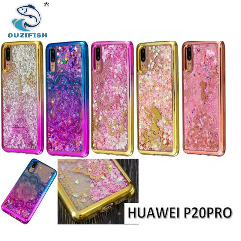 OUZifish для huawei P20 Pro Чехол Роскошные Покрытие Милые Кремния Моды ТПУ Мягкая задняя