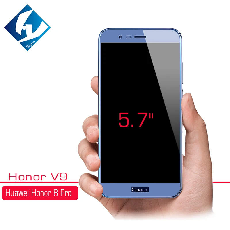 2 шт./лот 9 H полный Экран закаленное Стекло для huawei Honor V9 DUK AL20 Защитная пленка 8 Pro Play