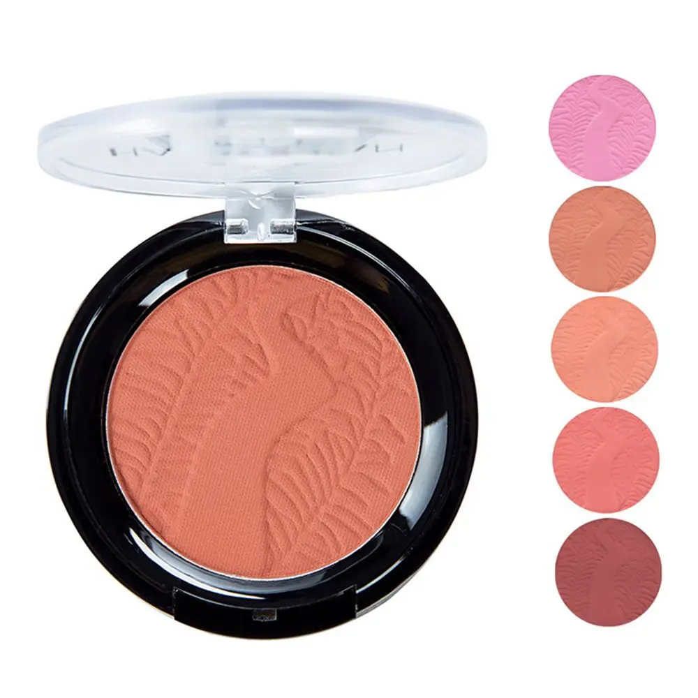 MISS ROSE 6 Colors Face Mineral Pigment Blusher Blush Powder Cosmetics Professional Palette Blush Contour Shadow TSLM1
