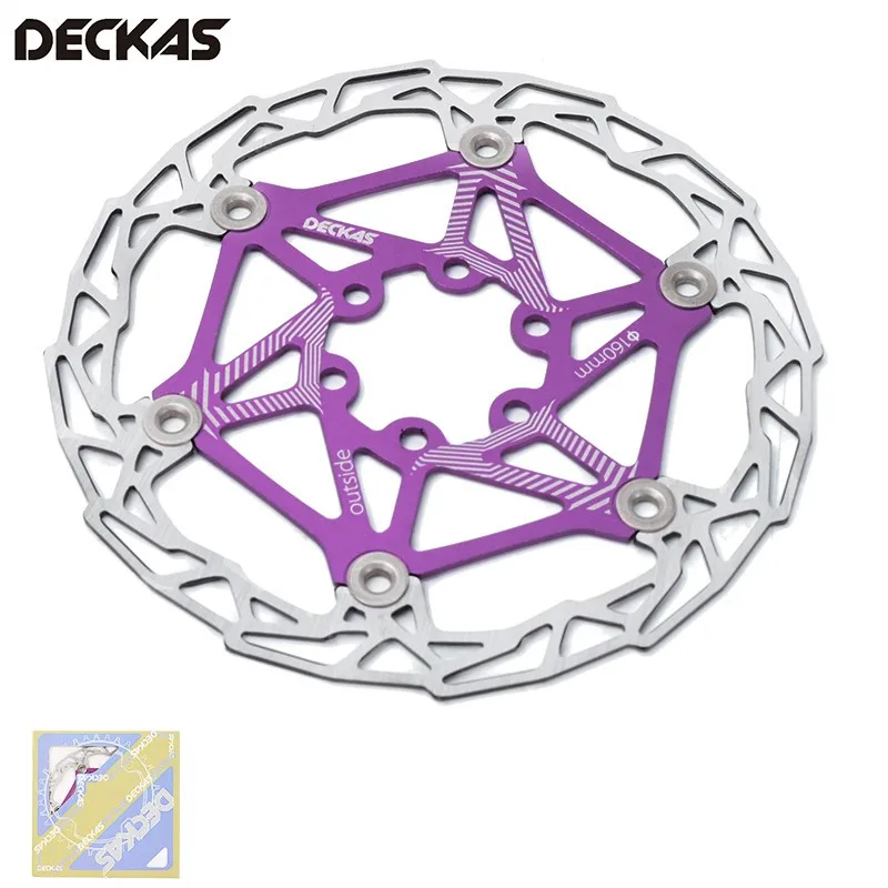 

2 Piece DECKAS Mtb Bike Brake Rotors 160 mm Bicycle Rotors