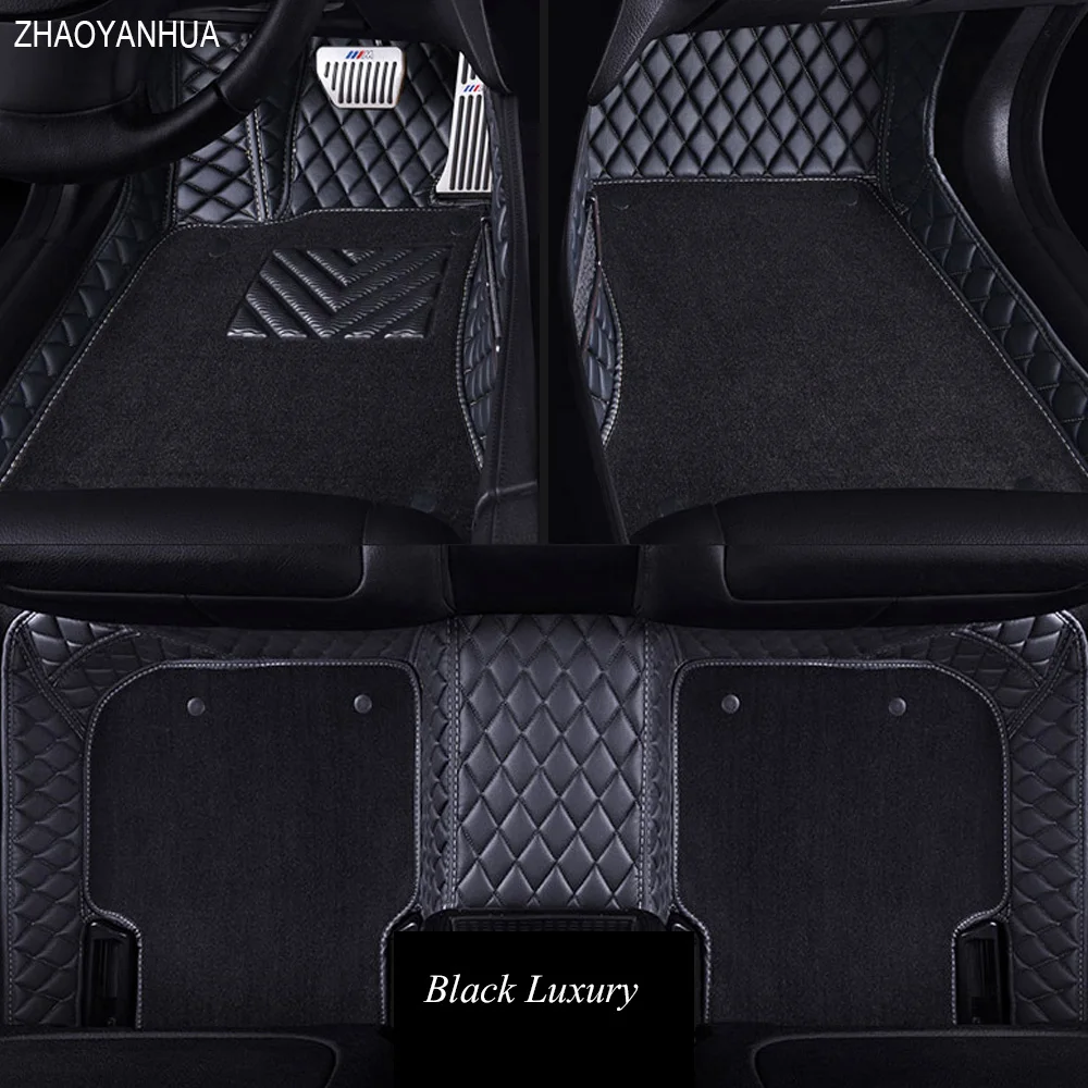 

"ZHAOYANHUA Car floor mats for Toyota Avalon XX30 XX40 special all weather car-styling leather carpet floor liners (2005-now) "