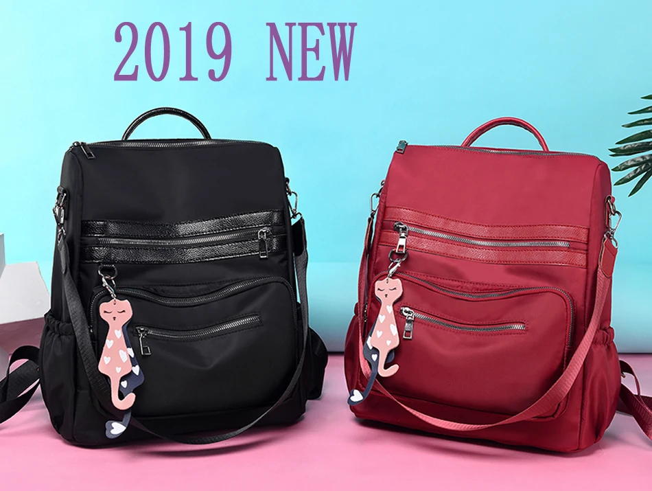 HANEROU-Femmes-Anti-Vol-cole-Sac-Dos-de-la-Mode-F-minine-Grande-Capacit-Oxford-Voyage (4)