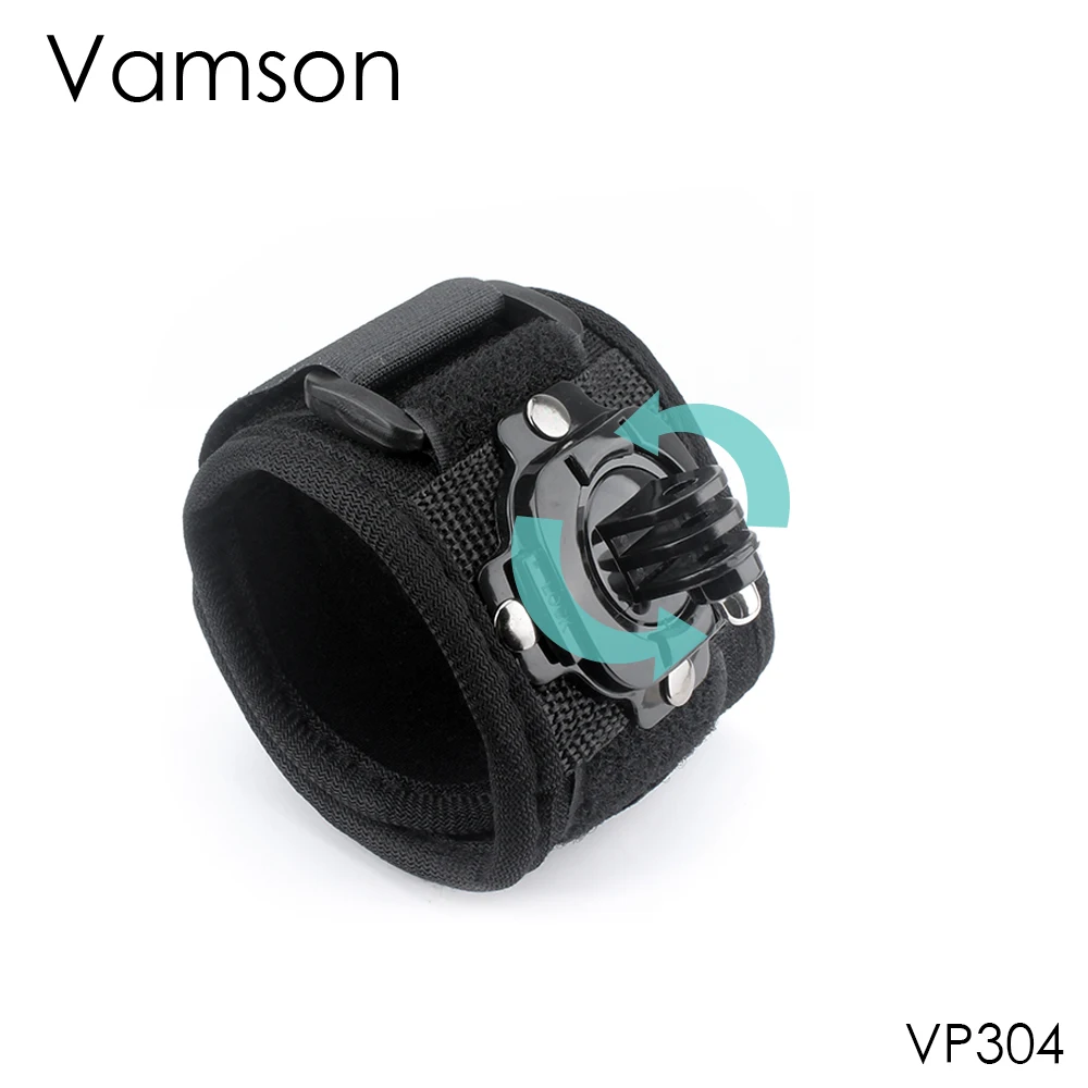 

Vamson 360 Degree Rotation Hand Strap for GoPro Accessories Wrist Mount For Go pro Hero 7 6 5 for SJCAM Xiaomi for Yi VP304