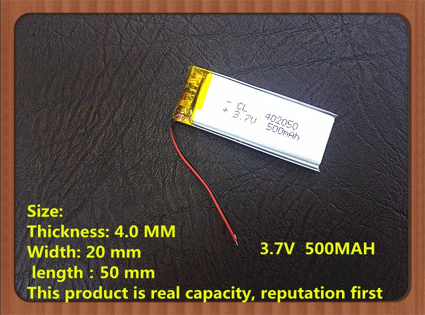 3,7 V Blue Devils V3 применимо 402050 042050 500 MAH MP4 MP5 X19MP3 батареи