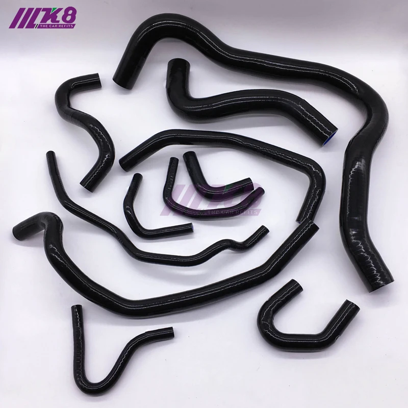 

Silicone Radiator Coolant Heater Hose Fit For Honda ACCORD CD4 CD5 94-97 K7 (11PCS) red/blue/black