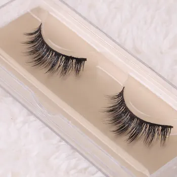

Free shipping 100% Real Mink lashes Strip Lashes 1 pair/lot thick False eyelashes mink eye lashes extensions