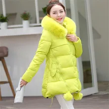 European Fashion 2016 Winter Women Hooded Long Down Coat Slim Warm Down Coat Women’s Slim Windproof Coat A2404