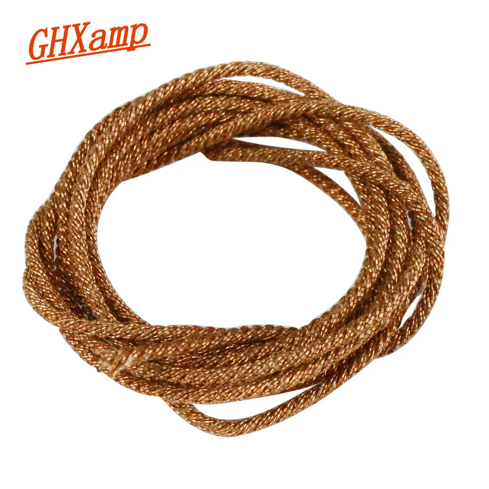 GHXAMP 10 Strands Subwoofer Speaker Lead Wire Braided Speaker Wire For