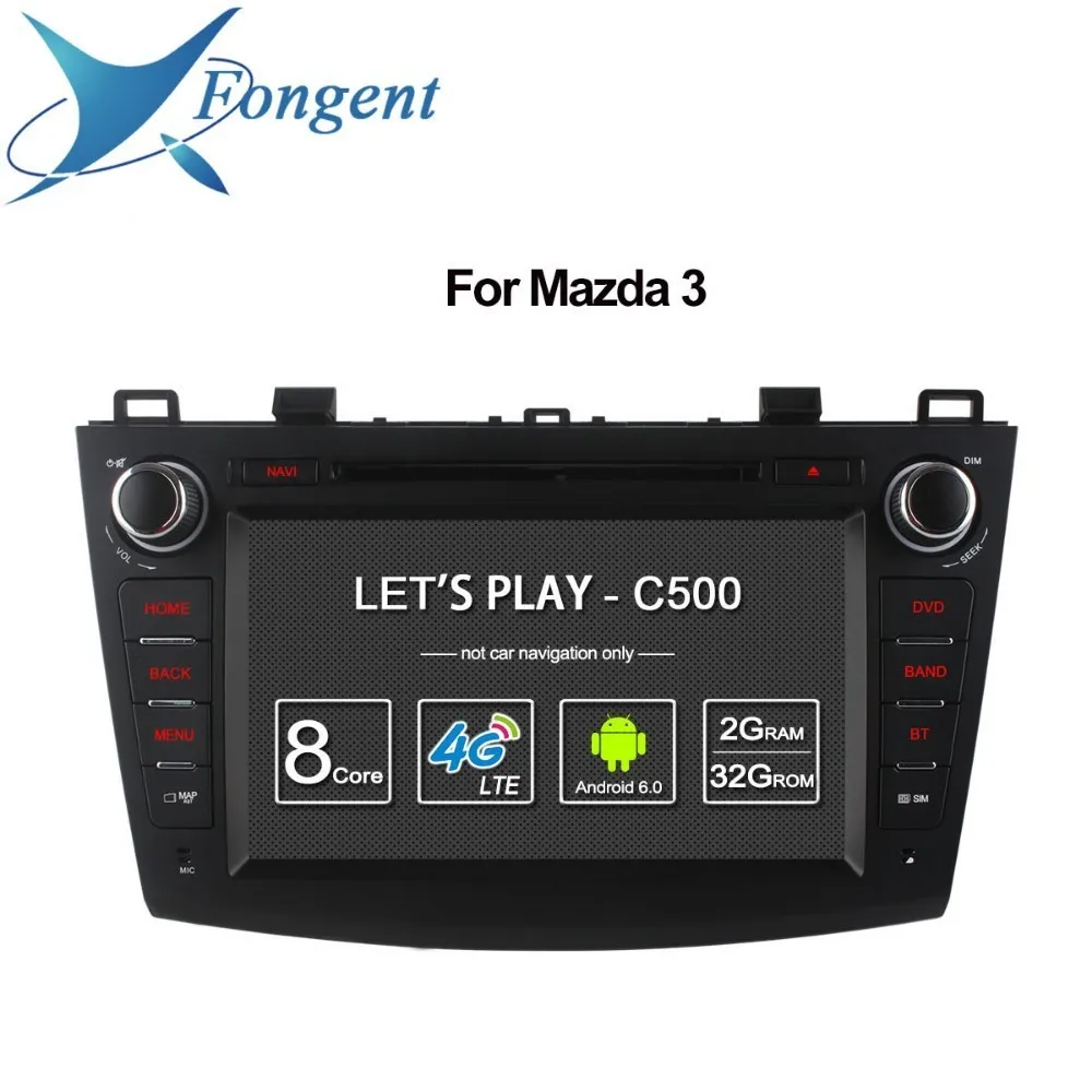 

For Mazda 3 2008 2009 2010 2011 2012 2013 Android Unit Radio Stereo Multimedia Player 1 2 din DVD GPS Navigator Carplay DAB+ PC
