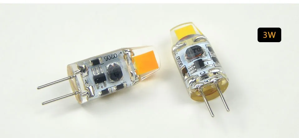 Светодиодный мини-лампочка Mali G4 AC/DC 12 В 3 Вт 6 Вт COB светодиодный светильник для использования в хрустальной люстры, заменяет галогенную лампу