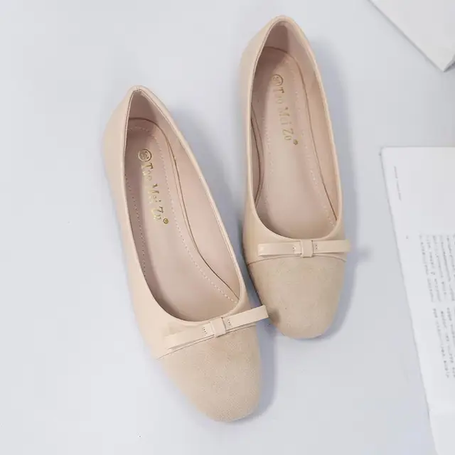 2018 New Style Square Bottom Shallow Mouth Fashionable Comfortable High